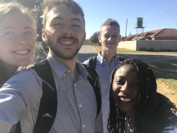 Students in Zambia